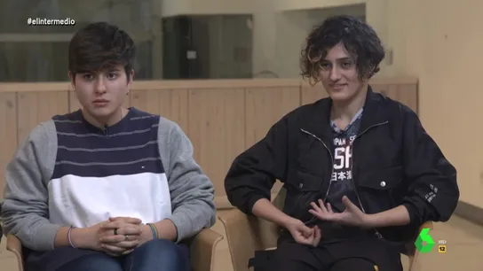 Dos jóvenes hablan en El Intermedio Dos jóvenes hablan en El Intermedio
