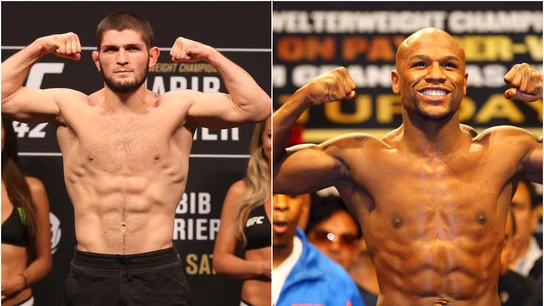 Khabib y Mayweather Khabib y Mayweather