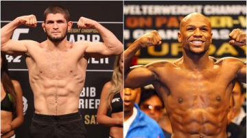 Khabib y Mayweather