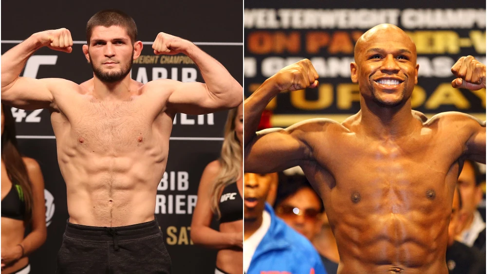 Khabib y Mayweather