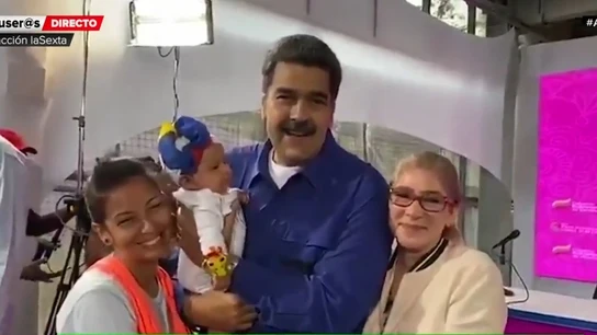 Maduro, durante la presentación del Plan de Parto Humanizado Maduro, durante la presentación del Plan de Parto Humanizado
