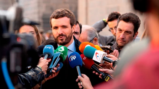 El líder del PP, Pablo Casado El líder del PP, Pablo Casado