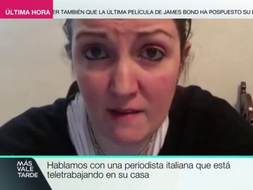 La periodista italiana Alessia Scuratti narra cómo están viviendo el brote de coronavirus: "No recuerdo que haya pasado nunca algo así" La periodista italiana Alessia Scuratti narra cómo están viviendo el brote de coronavirus: "No recuerdo que haya pasado nunca algo así"