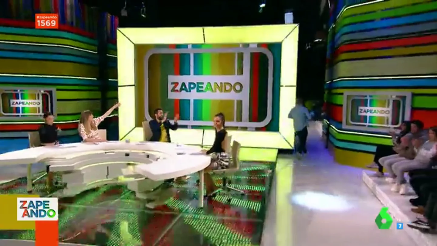 Miki Nadal abandona el plató de Zapeando Miki Nadal abandona el plató de Zapeando