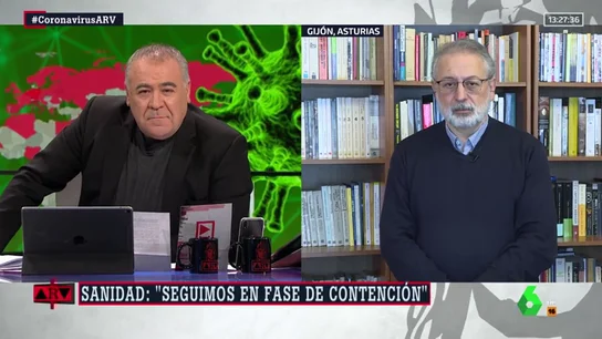 Daniel López-Acuña: "No estamos en una situación de transmisión generalizada del coronavirus" Daniel López-Acuña: "No estamos en una situación de transmisión generalizada del coronavirus"