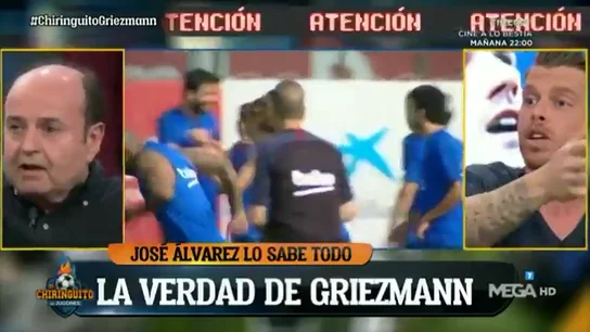 Jota Jordi no tiene dudas: "Da la sensación de que Griezmann ha venido al Barça a cobrar" Jota Jordi no tiene dudas: "Da la sensación de que Griezmann ha venido al Barça a cobrar"