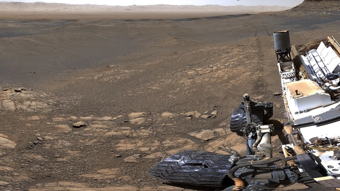 La panorámica realizada por 'Curiosity'