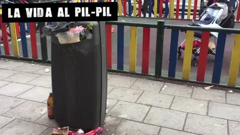 Basura en Madrid El Muro