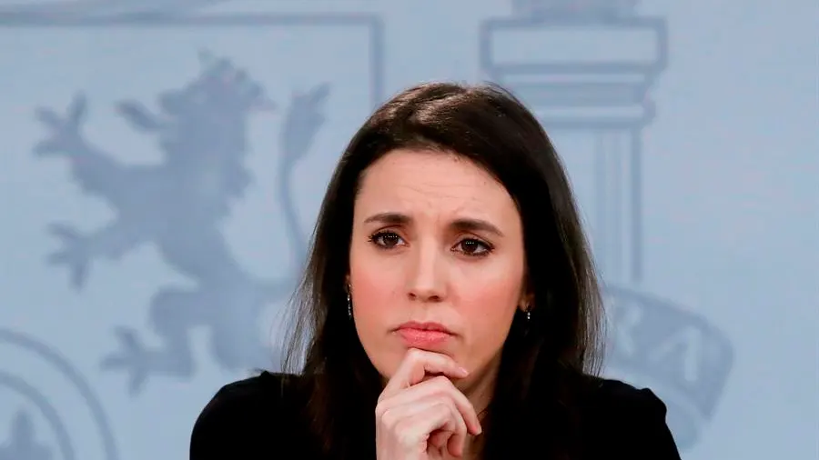 La ministra de Igualdad, Irene Montero