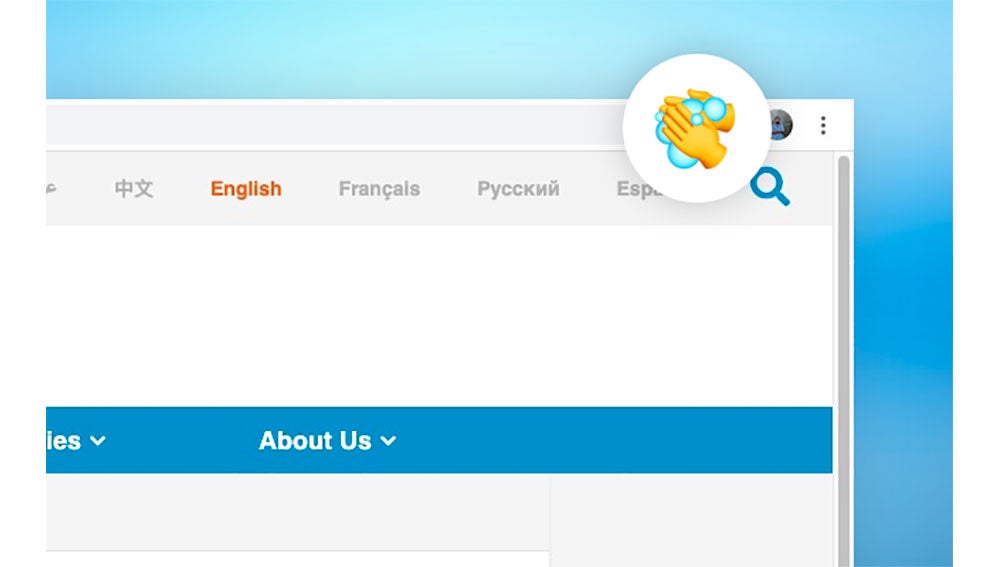 El aviso de Wash Your Hands Reminder