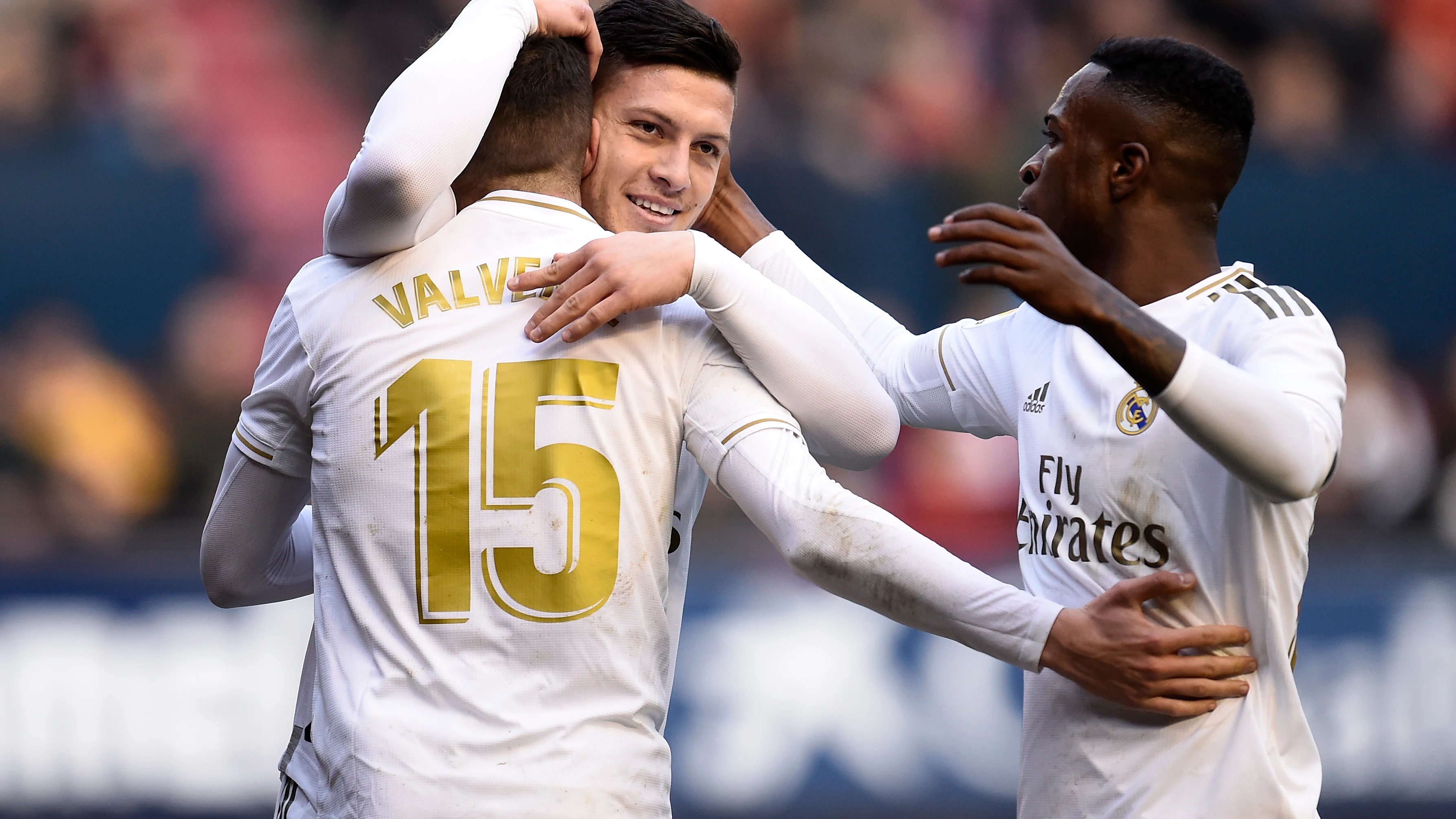 Valverde, Jovic y Vinicius