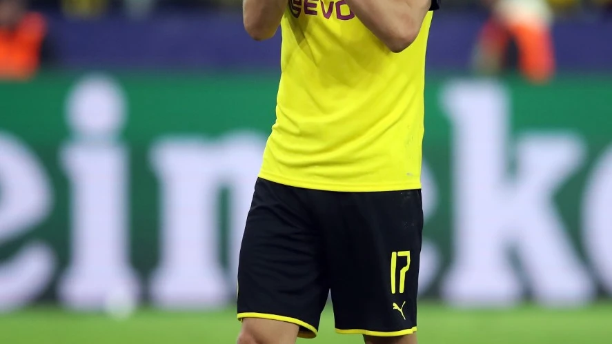 Haaland, con el Borussia Dortmund