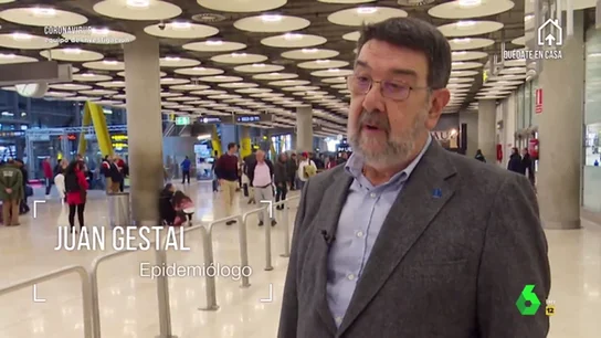 Juan Gestal, epidemiólogo: "El coronavirus va en las gotitas que todos lanzamos al hablar, al toser o al estornudar" Juan Gestal, epidemiólogo: "El coronavirus va en las gotitas que todos lanzamos al hablar, al toser o al estornudar"