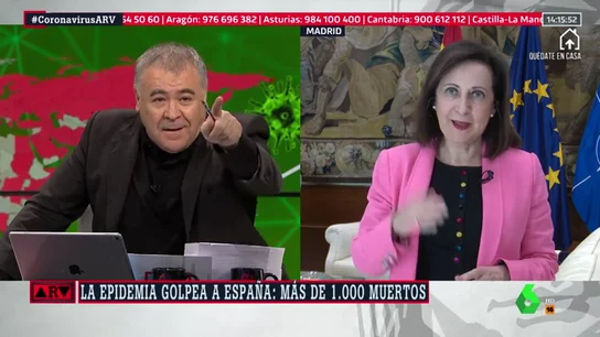 El agradecimiento de Margarita Robles a los medios de comunicación El agradecimiento de Margarita Robles a los medios de comunicación