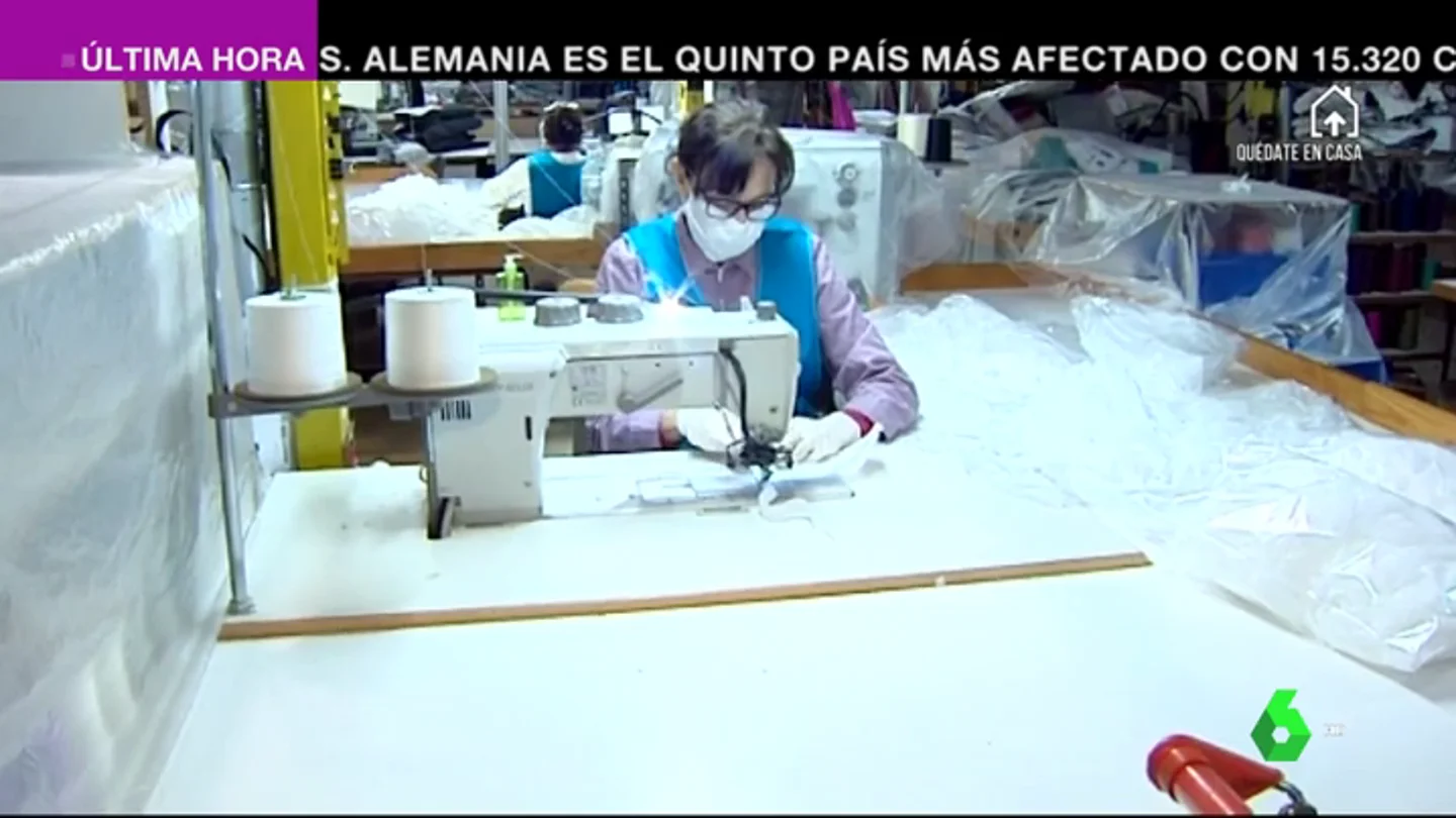 Las empresas reconvertidas que fabrican mascarillas ante la emergencia sanitaria. CORONAVIRUS
