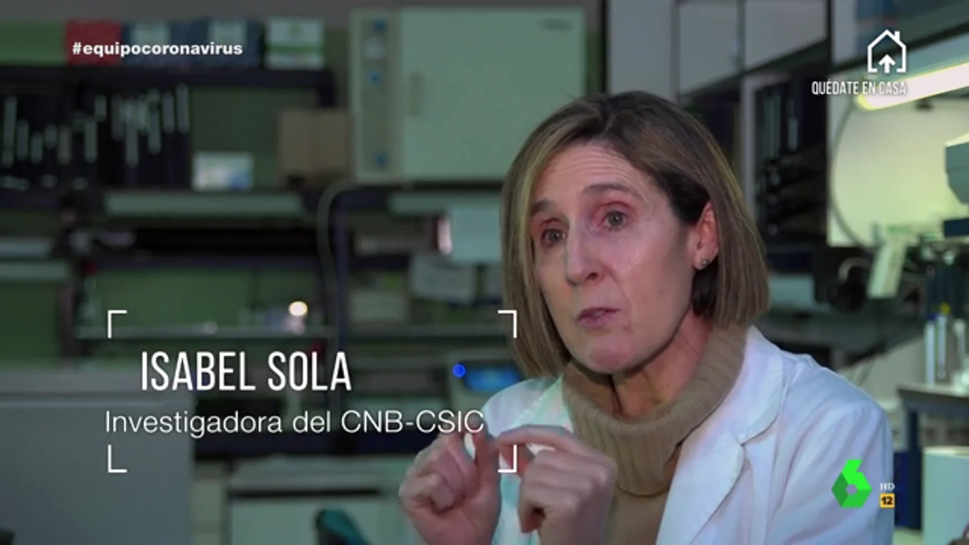La investigadora Isabel Sola explica las "ventajas e inconvenientes" de las vacunas creadas en otros países contra el coronavirus