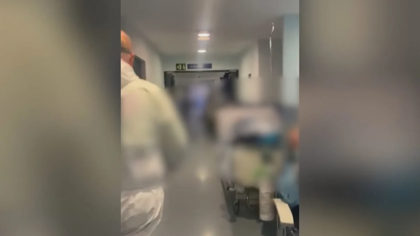 Situación en la que se encuentra el hospital Severo Ochoa por el coronavirus Situación en la que se encuentra el hospital Severo Ochoa por el coronavirus