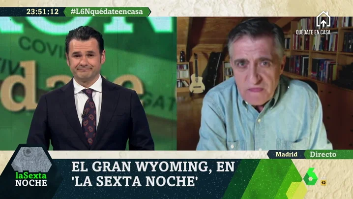 El alegato del Gran Wyoming en defensa de la Sanidad: "Es el momento de hacer un pacto nacional" El alegato del Gran Wyoming en defensa de la Sanidad: "Es el momento de hacer un pacto nacional"