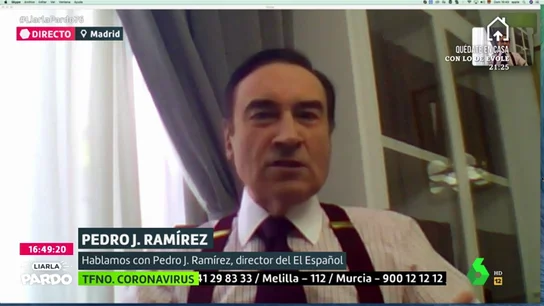 Pedro J. Ramírez en Liarla Pardo Pedro J. Ramírez en Liarla Pardo