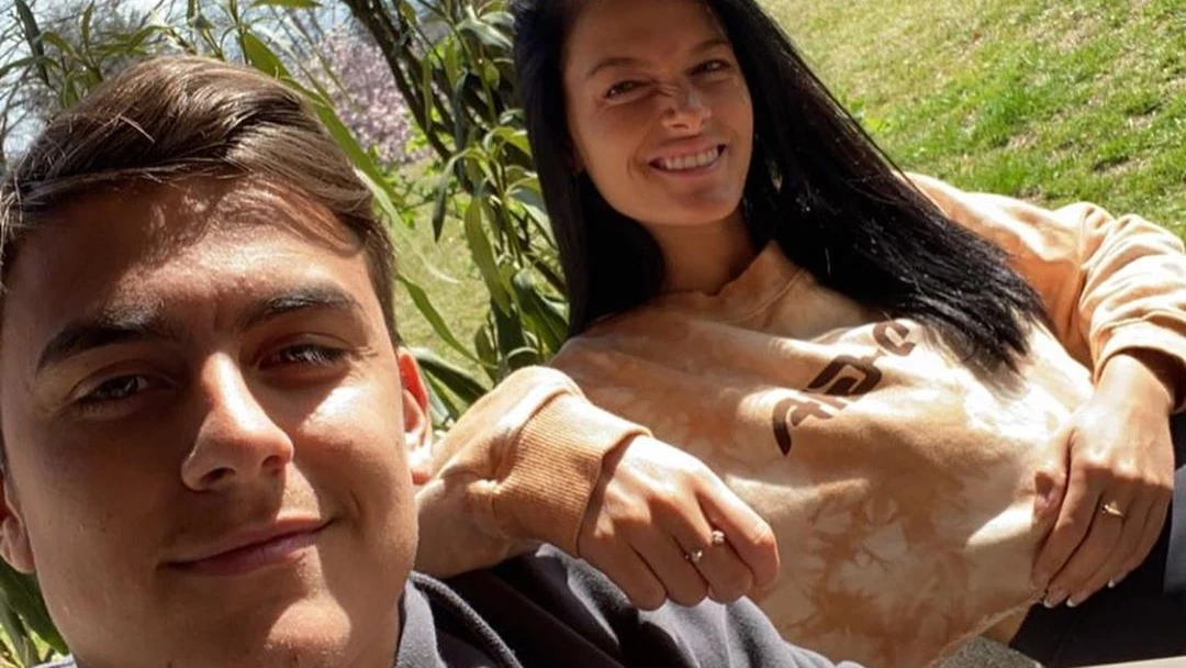 Paulo Dybala, con Oriana Sabatini