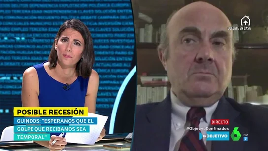 Luis de Guindos explica por qué la crisis provocada por el coronavirus "es diferente a la de 2008" Luis de Guindos explica por qué la crisis provocada por el coronavirus "es diferente a la de 2008"