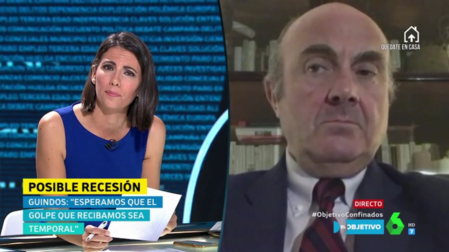 Luis de Guindos explica por qué la crisis provocada por el coronavirus "es diferente a la de 2008" Luis de Guindos explica por qué la crisis provocada por el coronavirus "es diferente a la de 2008"