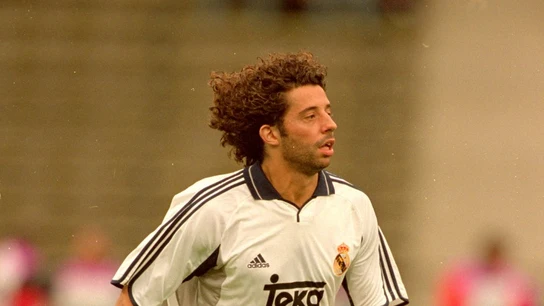 Iván Campo, con el Real Madrid Iván Campo, con el Real Madrid