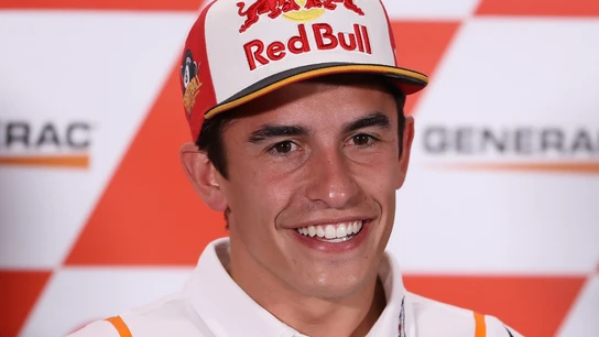 Marc Márquez, sonriente Marc Márquez, sonriente