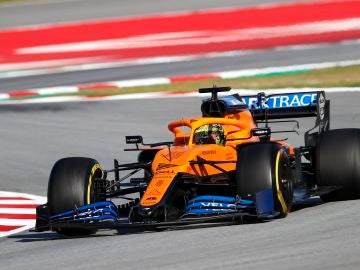 Lando Norris Test F1 Barcelona 2020