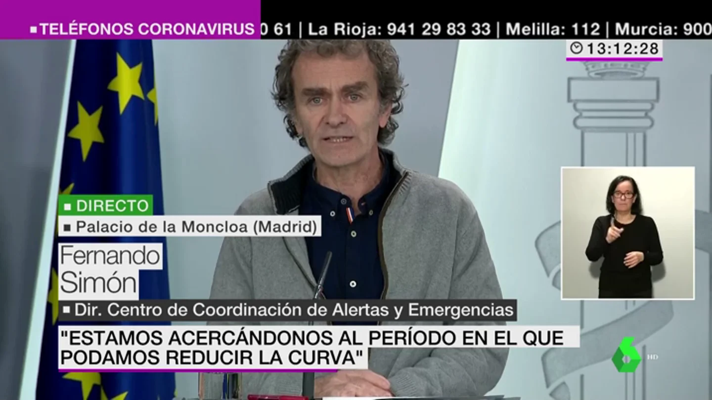 Fernando Simón se disculpa por la urgencia en su prueba por coronavirus: "Entiendo que no es agradable para quienes esperan varios días" Fernando Simón se disculpa por la urgencia en su prueba por coronavirus: "Entiendo que no es agradable para quienes esperan varios días"