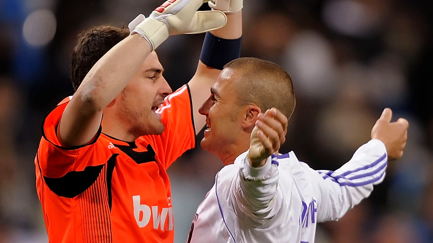 Iker Casillas y Fabio Cannavaro Iker Casillas y Fabio Cannavaro