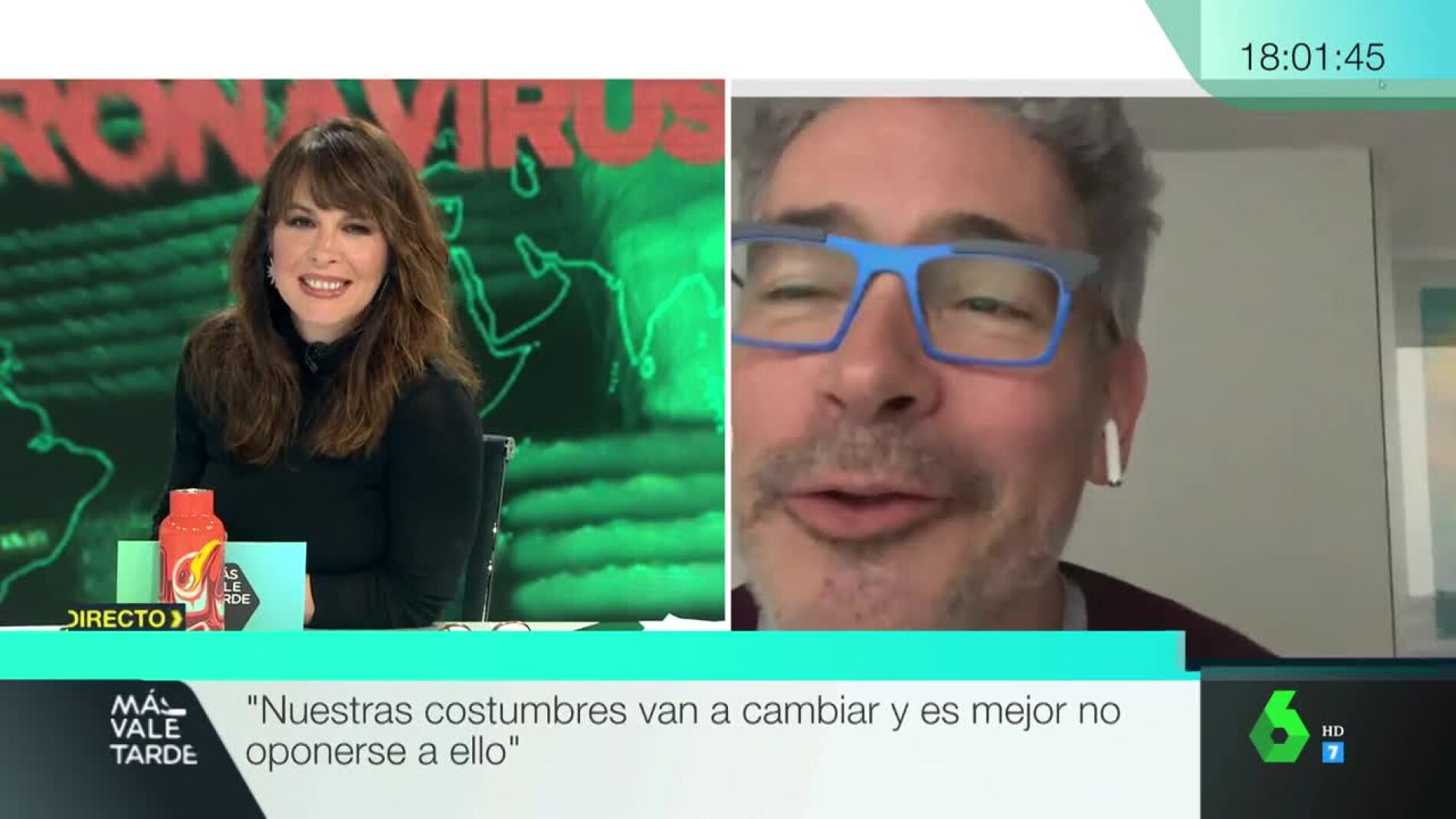 Boris Izaguirre explica en MVT c&oacute;mo vive el confinamiento.