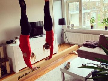 Sanne Wevers y su hermana Sanne Wevers y su hermana