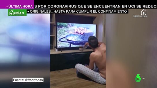 Procesiones en el cableado el&eacute;ctrico y barbacoas en el sal&oacute;n: la originalidad se desata tras nueve d&iacute;as de confinamiento