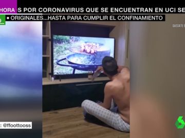 Procesiones en el cableado eléctrico y barbacoas en el salón: la originalidad se desata tras nueve días de confinamiento Procesiones en el cableado eléctrico y barbacoas en el salón: la originalidad se desata tras nueve días de confinamiento