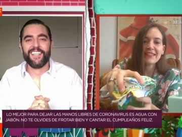 Boticaria Gacía te explica con Dani Mateo el mejor método para lavarte las manos con éxito Boticaria Gacía te explica con Dani Mateo el mejor método para lavarte las manos con éxito
