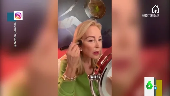Carmen Lomana, la nueva youtuber que te amenizará la cuarentena: "Si nos tiene que pillar el coronavirus, que nos pille guapos" Carmen Lomana, la nueva youtuber que te amenizará la cuarentena: "Si nos tiene que pillar el coronavirus, que nos pille guapos"