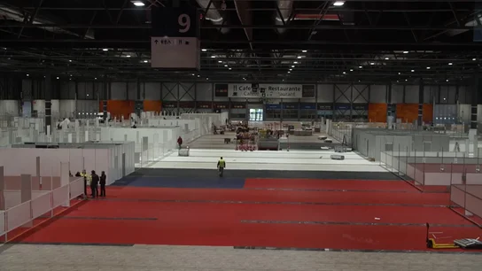 Timelapse: así se construyó el hospital de Ifema en Madrid en tiempo récord por el coronavirus Timelapse: así se construyó el hospital de Ifema en Madrid en tiempo récord por el coronavirus