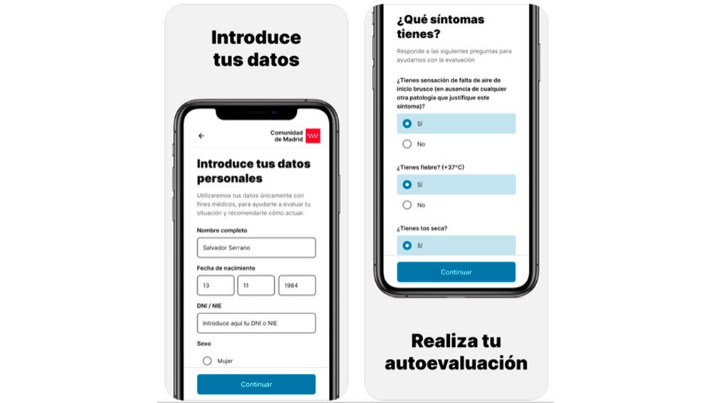 CoronaMadrid para iOS