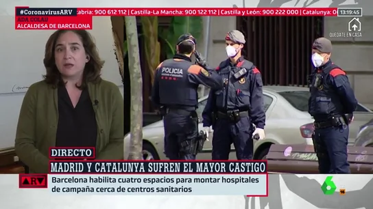 Ada Colau: "Con la crisis sanitaria empieza inmediatamente una económica que golpeará a los más vulnerables" Ada Colau: "Con la crisis sanitaria empieza inmediatamente una económica que golpeará a los más vulnerables"
