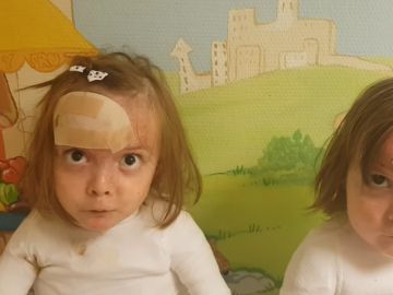 Las hermanas Noa y Carla Las hermanas Noa y Carla