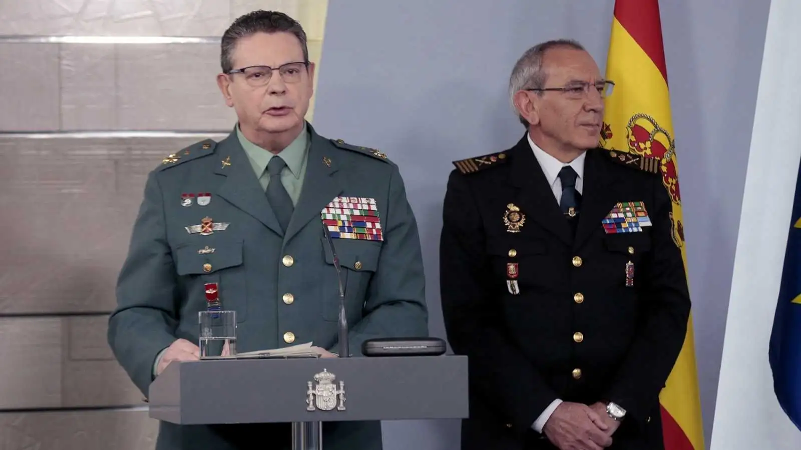 El director operativo adjunto de la Guardia Civil, Laurentino Ceña