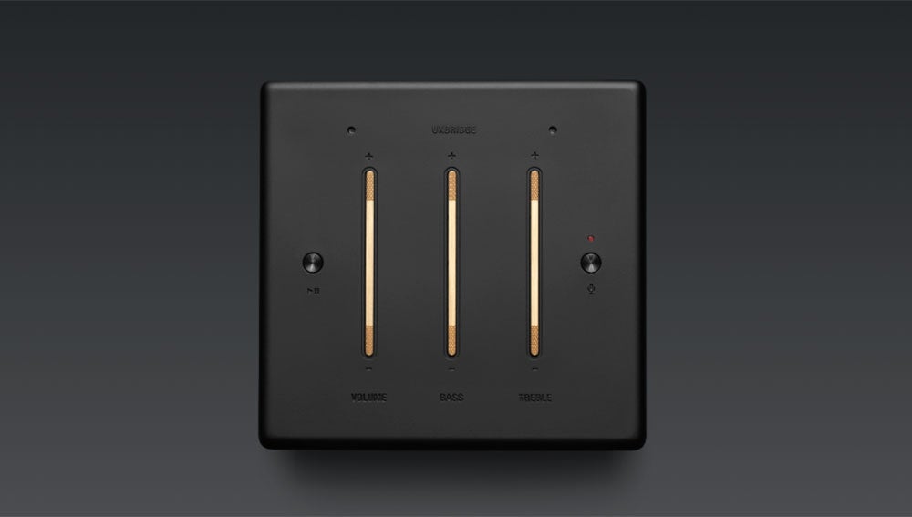 Los controles del Marshall Uxbridge