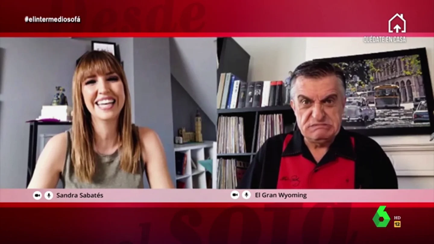 La confesión de Sandra Sabatés durante la cuarentena por coroanvirus que emociona a Wyoming: "Te echo de menos" La confesión de Sandra Sabatés durante la cuarentena por coroanvirus que emociona a Wyoming: "Te echo de menos"