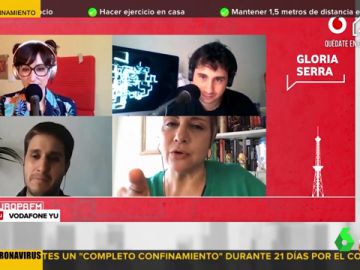 La amenaza de Gloria Serra a los que se saltan el confinamiento La amenaza de Gloria Serra a los que se saltan el confinamiento