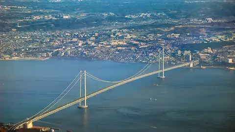 Puente sobre el Estrecho de Akashi Puente sobre el Estrecho de Akashi