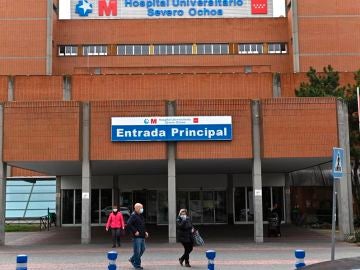 Vista del exterior del Hospital Universitario Severo Ochoa de Leganés. Vista del exterior del Hospital Universitario Severo Ochoa de Leganés.