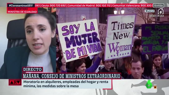 Irene Montero, en su primera entrevista tras la cuarentena: "Lo he vivido con rabia porque sé lo importante que es estar ahora al 100% para ayudar" Irene Montero, en su primera entrevista tras la cuarentena: "Lo he vivido con rabia porque sé lo importante que es estar ahora al 100% para ayudar"