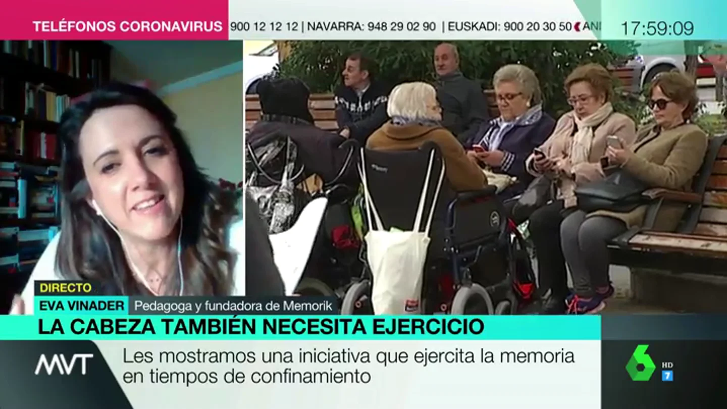 Ejercitar la memoria y mantener el ánimo: cómo explicar a los más mayores que se puede salir del coronavirus Ejercitar la memoria y mantener el ánimo: cómo explicar a los más mayores que se puede salir del coronavirus
