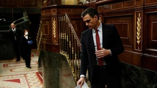 Pedro Sánchez en el Congreso Pedro Sánchez en el Congreso